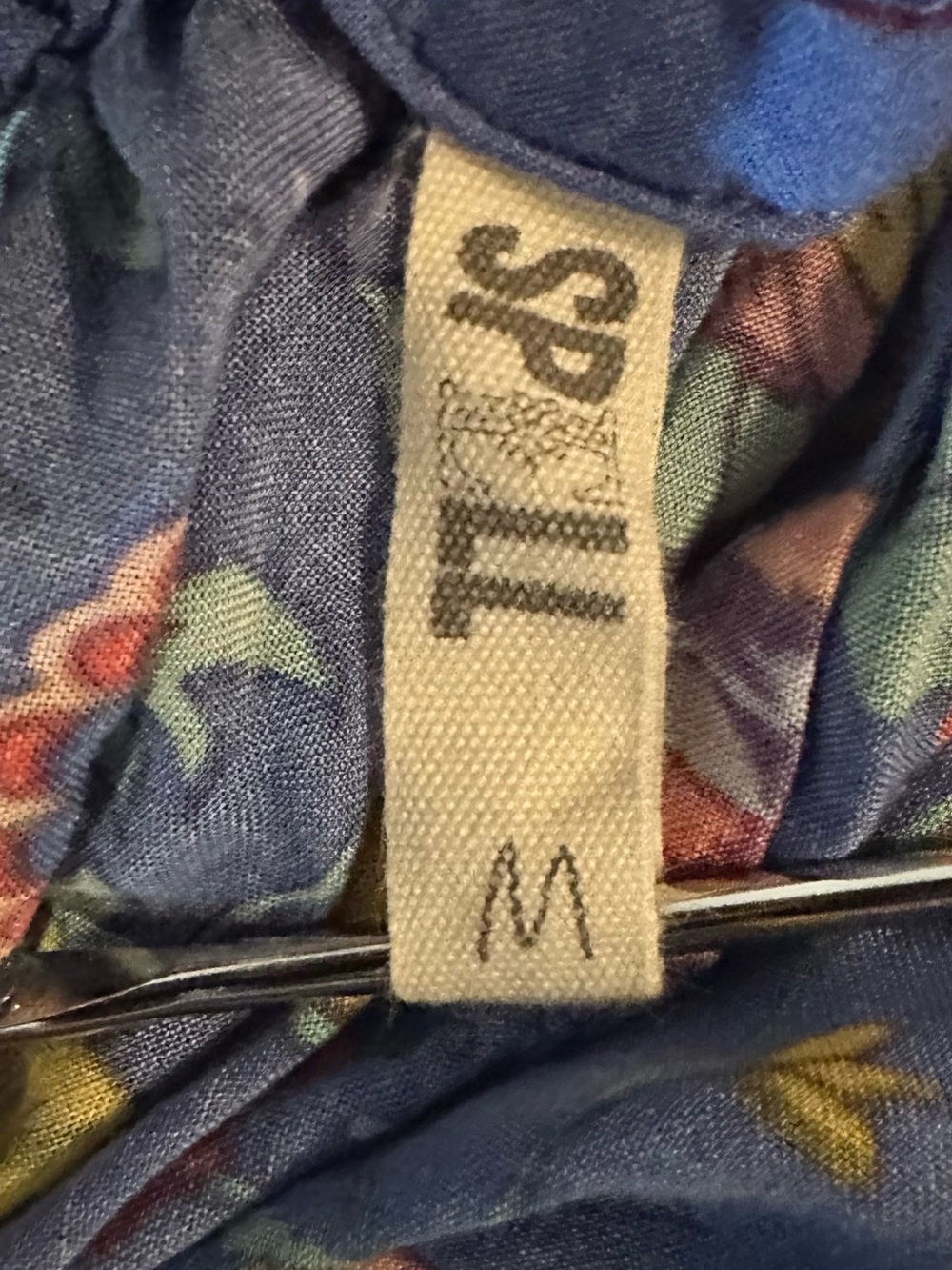 Spell Lovebird Half Moon Maxi Skirt in Deep Sky - Picture 11 of 13